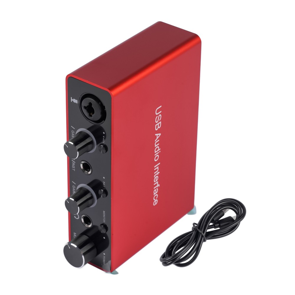 3rd Gen USB Audio Interface High-Fidelity Studio Quality Recording Zero-Latency