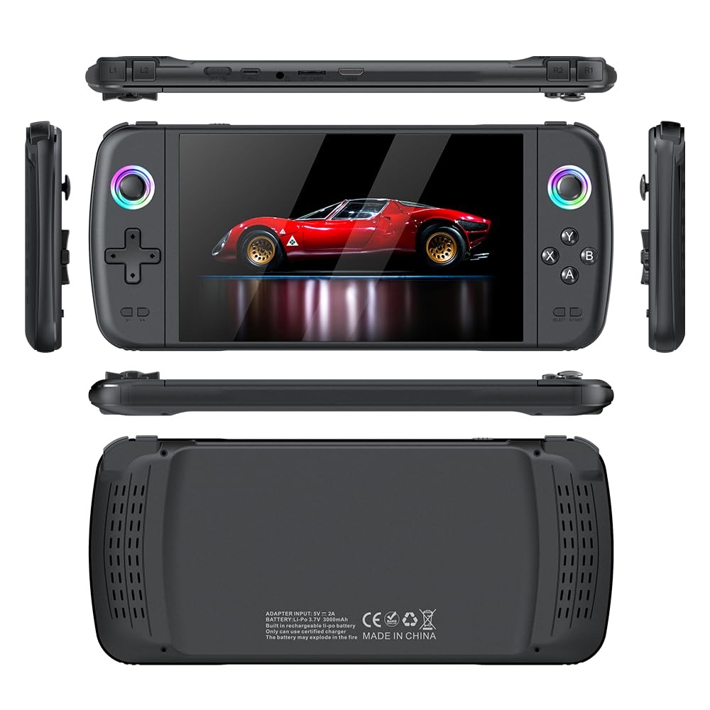 M27 Retro Handheld Game Console,7-inch IPS Screen Portable Android Gaming Han...