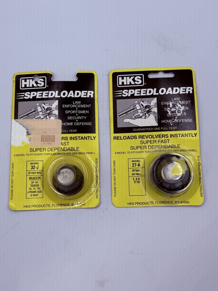 HKS PYA .38/357cal Speedloader 2 Pack