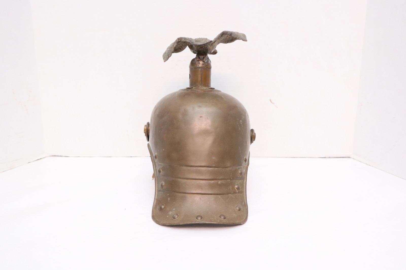 Prussian Garde du Corps Brass Parade Helmet W Eagle Top