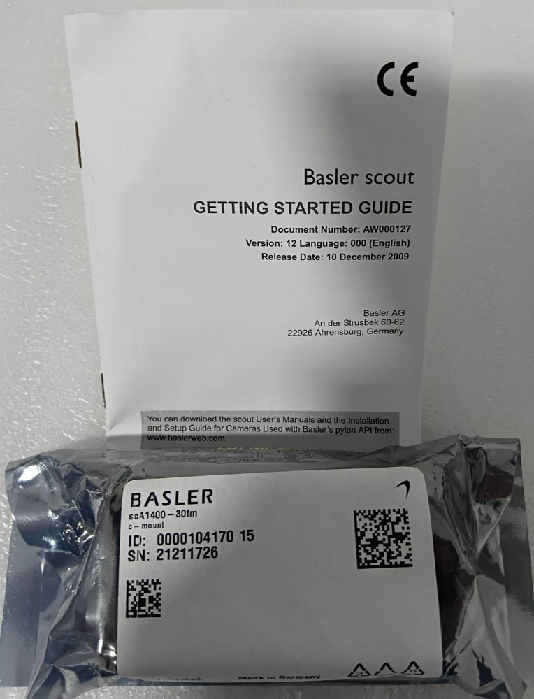 Basler scA1400-30fm Camera – New Open Box