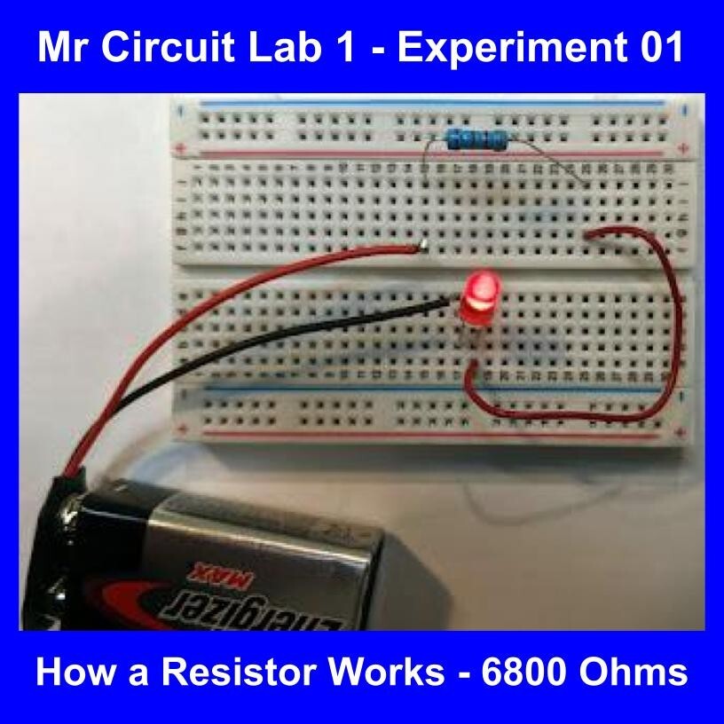 1101 Mr Circuit Home School Electronics Book and Lab for Beginners