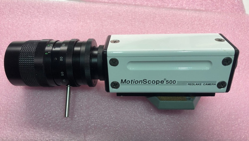 REDLAKE CAMERA MOTION SCOPE HIGH SPEED DIGITAL VIDEO CAMERA.