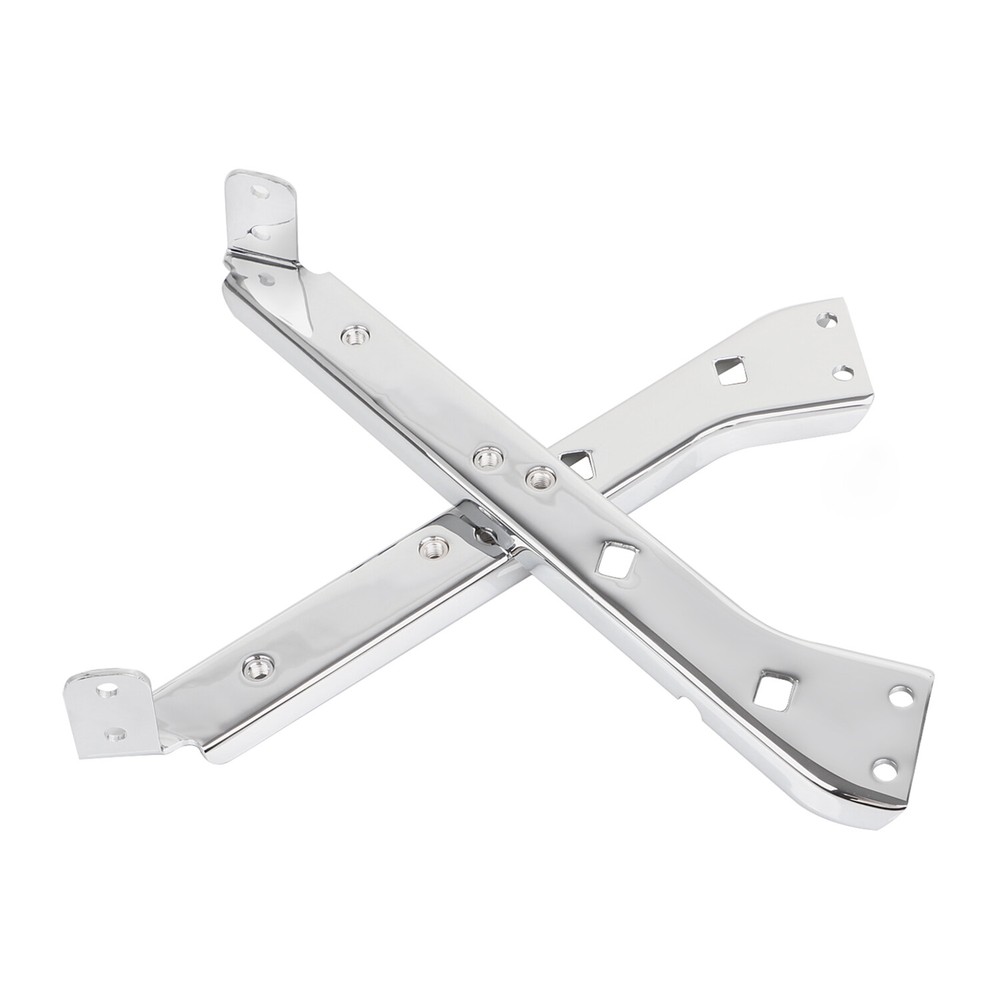 Chrome Saddlebag Rail Support Bracket For Harley Road King Electra Glide Classic
