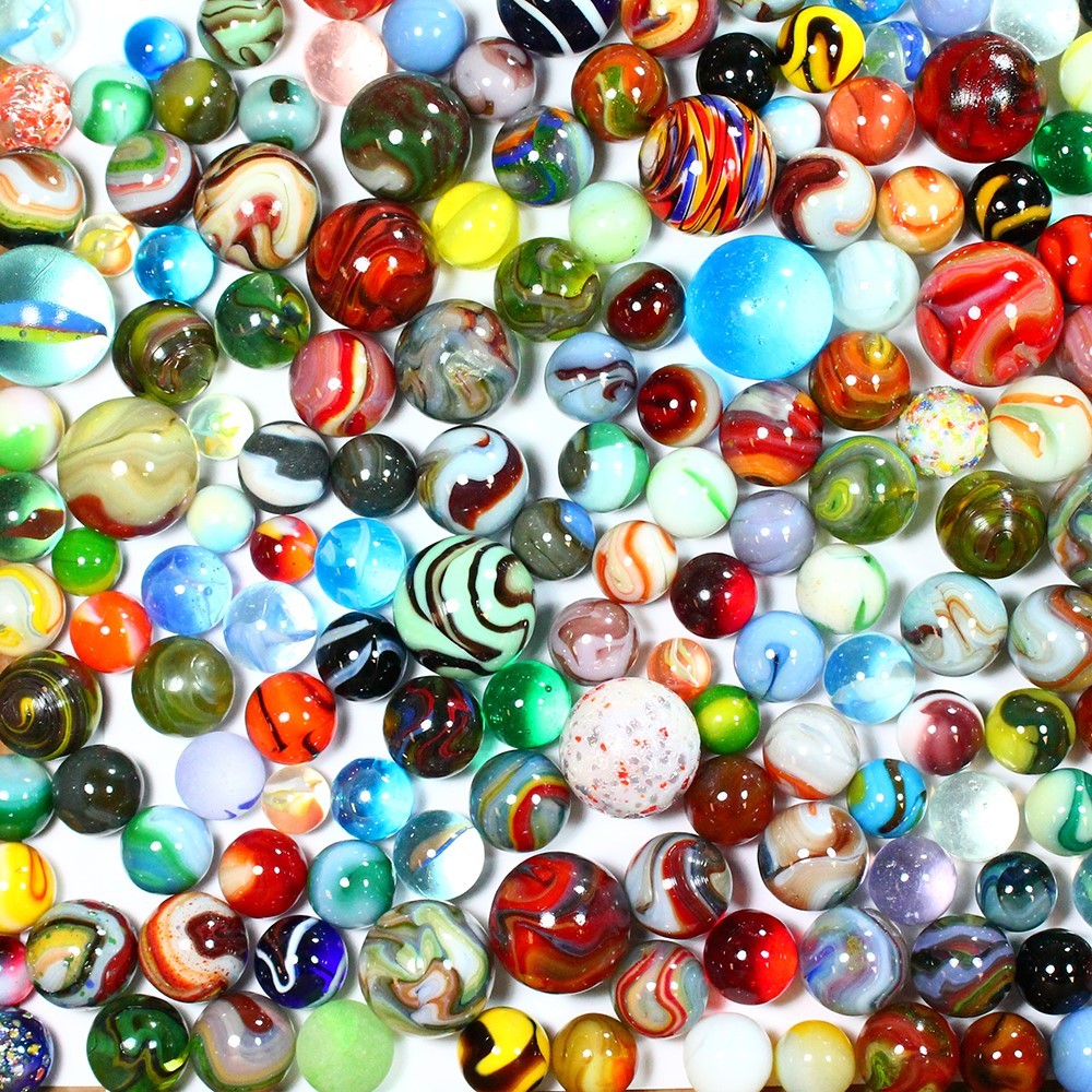 50+ Vintage to Modern Marbles Hard to Find