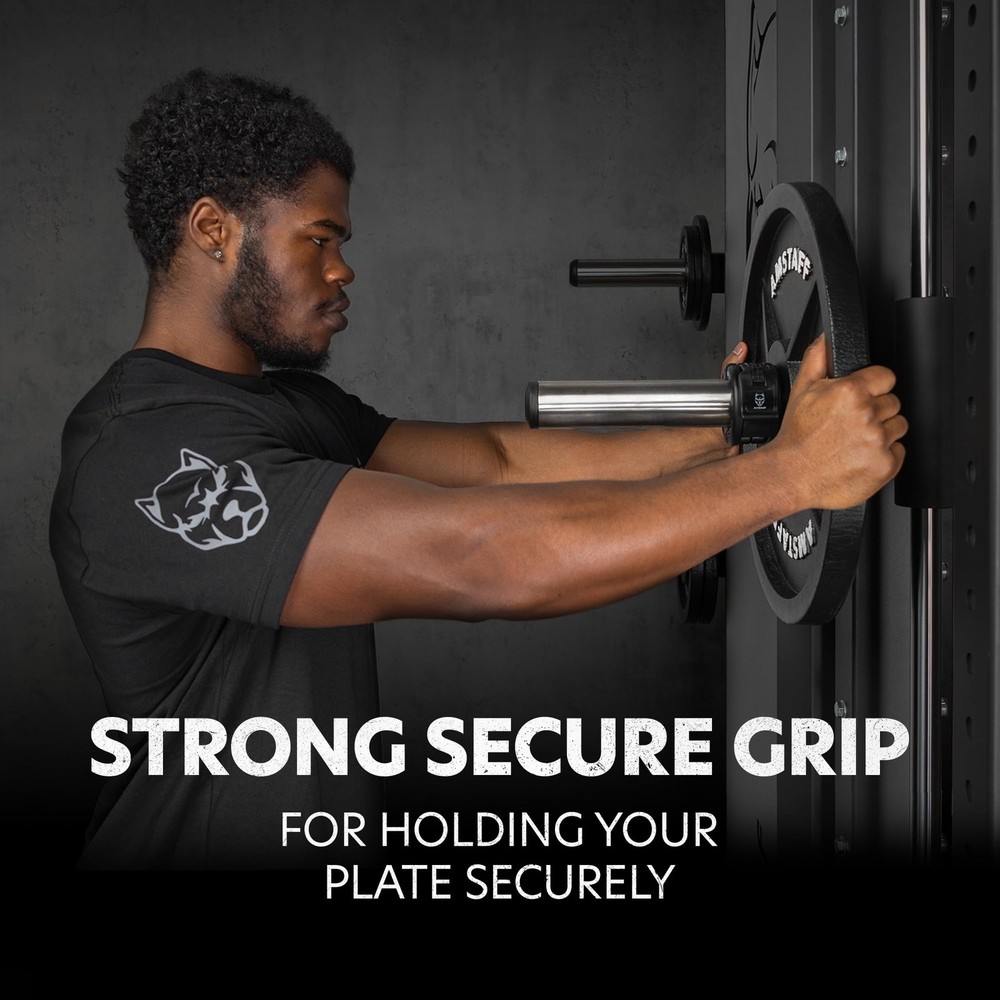 Barbell Collars Clamps – Quick Release 2 inch Locking Olympic Bar Collars for...