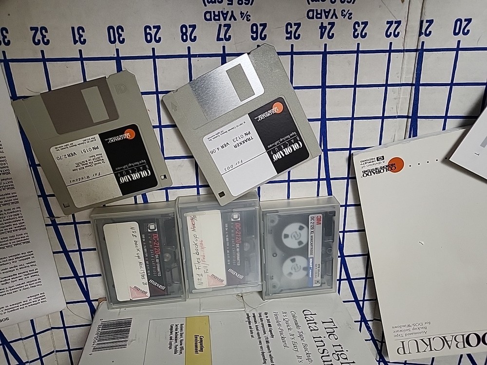 Colorado Trakker 350 External Parallel Port Backup System IBM