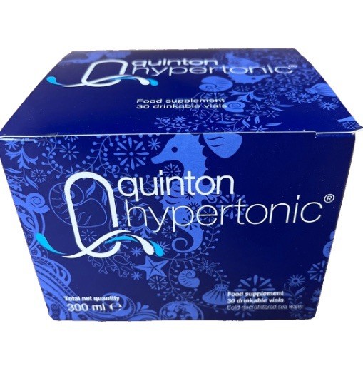 Quinton hypertonic - 30 Ampoules of 10ML Pure Sea Water Spain & European Version