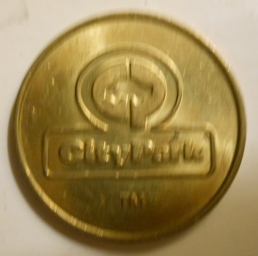 CityPark (Seattle, Washington) parking token