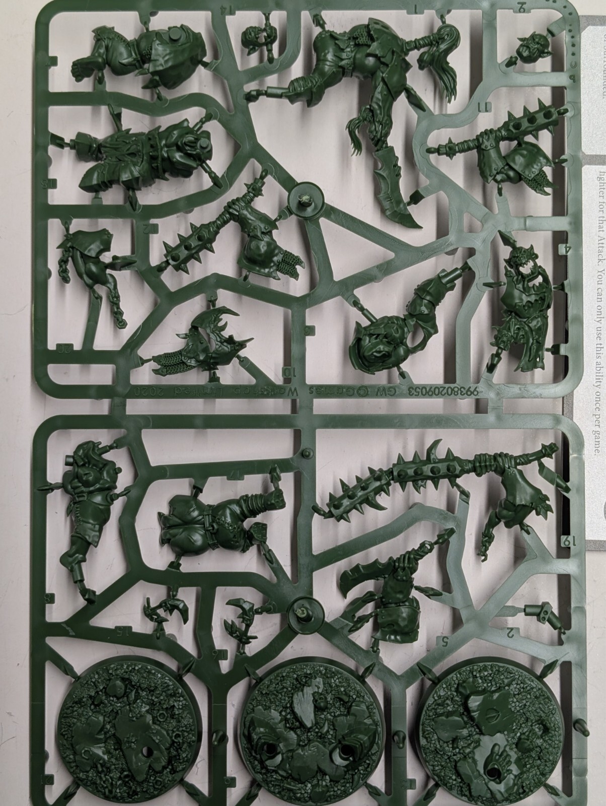 Morgok's Krushas Warband; Warhammer Underworlds Embergard, Orruk, AOS