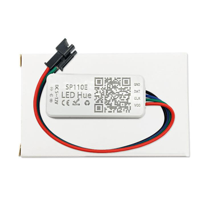 Bluetooth SP110E Controller App Control 1024 Pixels For WS2812B WS2811 LED Strip