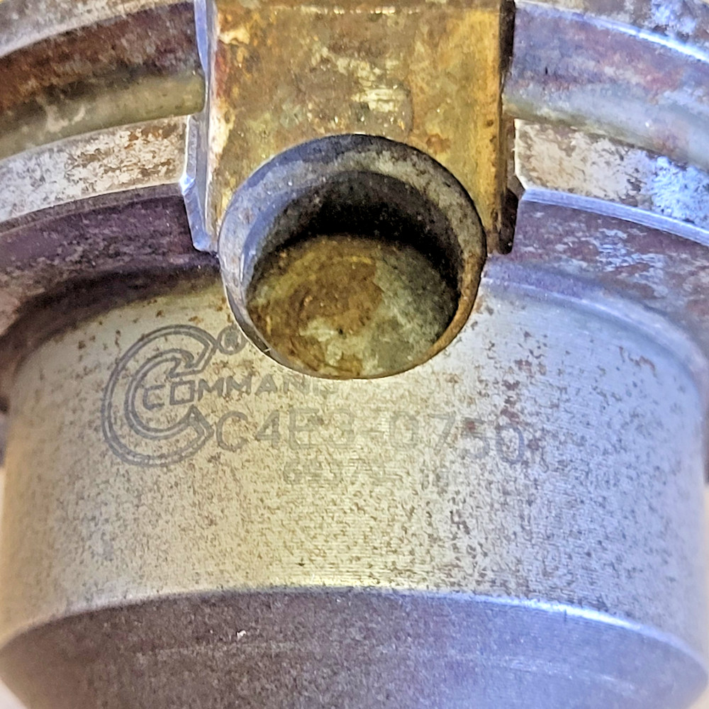 COMMAND C4E3-0750 CAT40 TOOL HOLDER, NO SCREW, ITEM D
