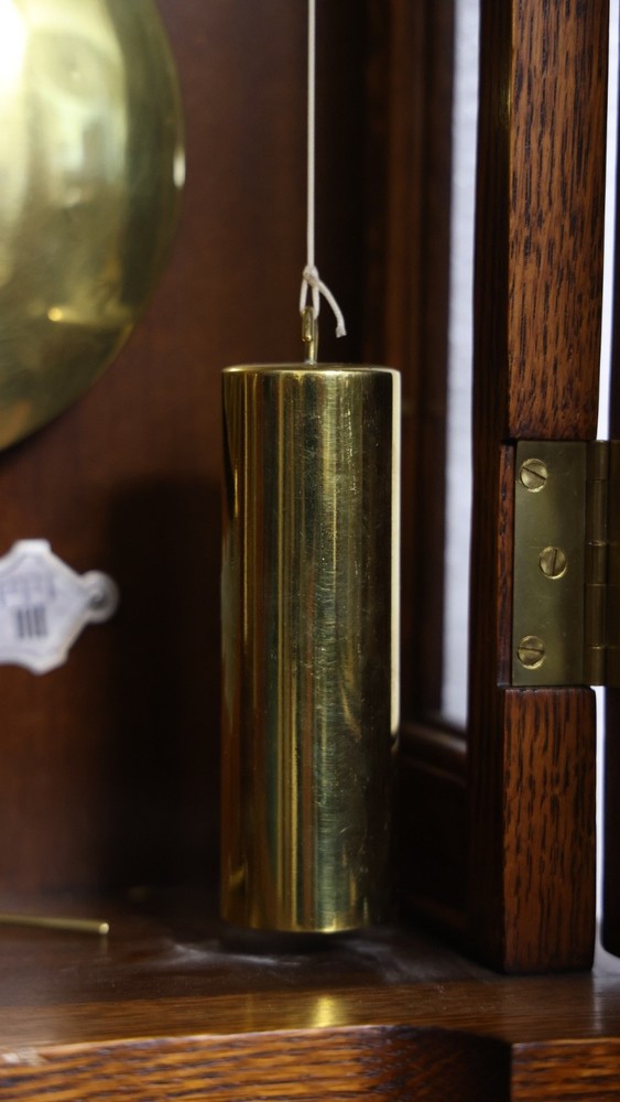 Antique Ansonia Capitol Weights Driven Regulator Wall Clock