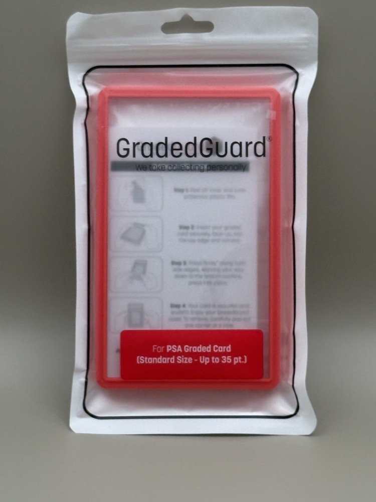 Graded Guard (Standard Case) Red "PSA"
