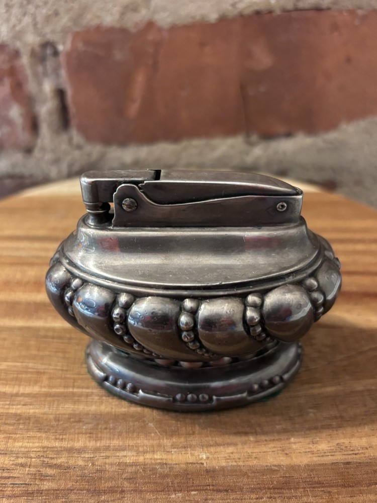 Vintage Lighter Ronson Crown Table MCM Mod