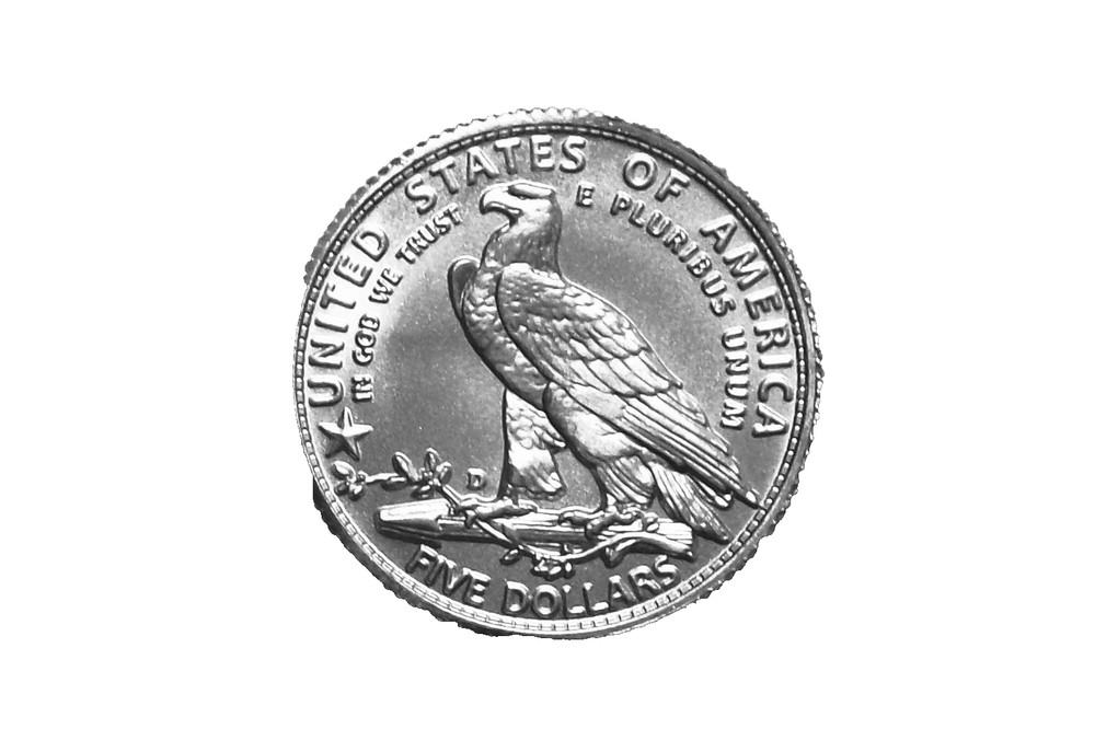 D. Carr - 1933 Native Head Half Eagle - Normal (not sunken) Relief - 999 Silver