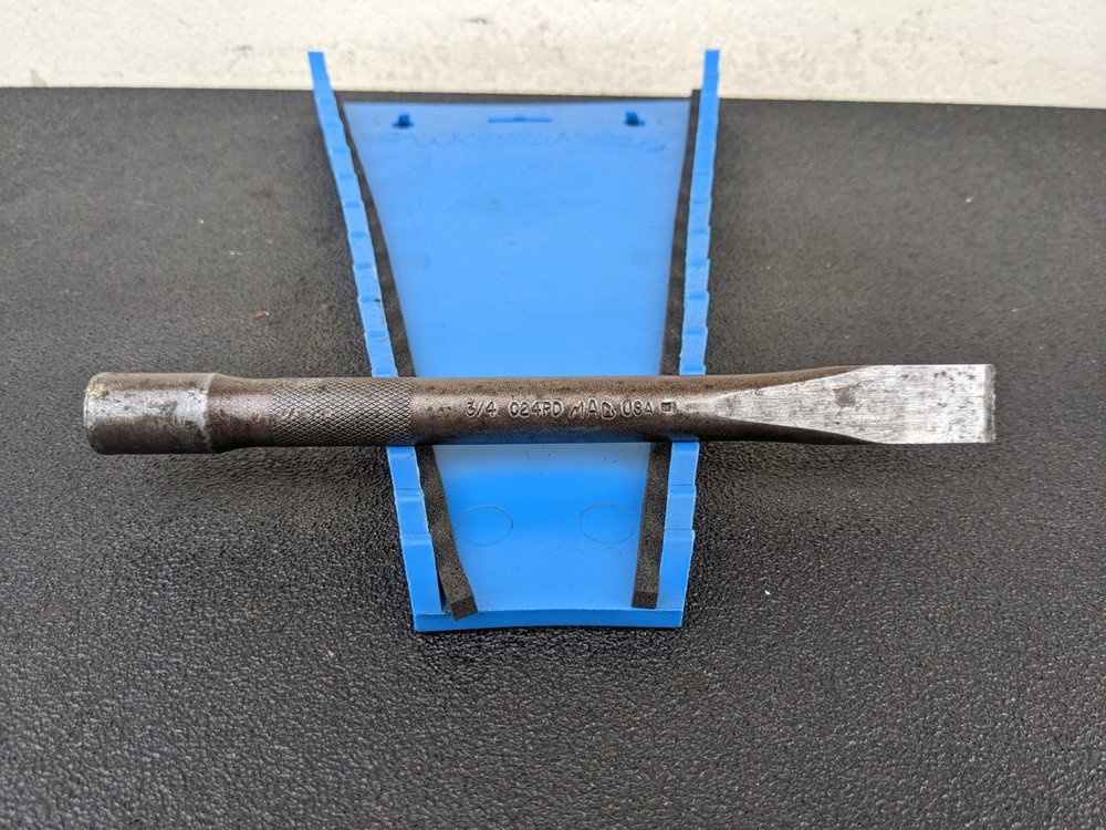 #bn840 Mac Tools Heavy Duty Flat Tip Chisel C24PD USA