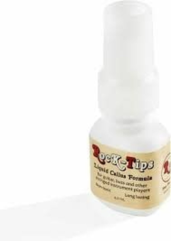 Rock-Tips -- Liquid Callus Formula - 2 Pack - for Guitar, Bass, & Stringed In...
