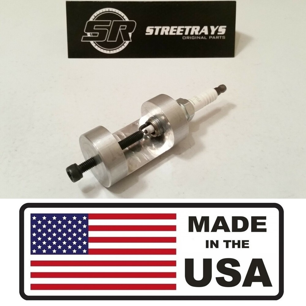 StreetRays Billet Spark Plug Tool Gap Setter Gapping Set Tool Sparkplug 12mm