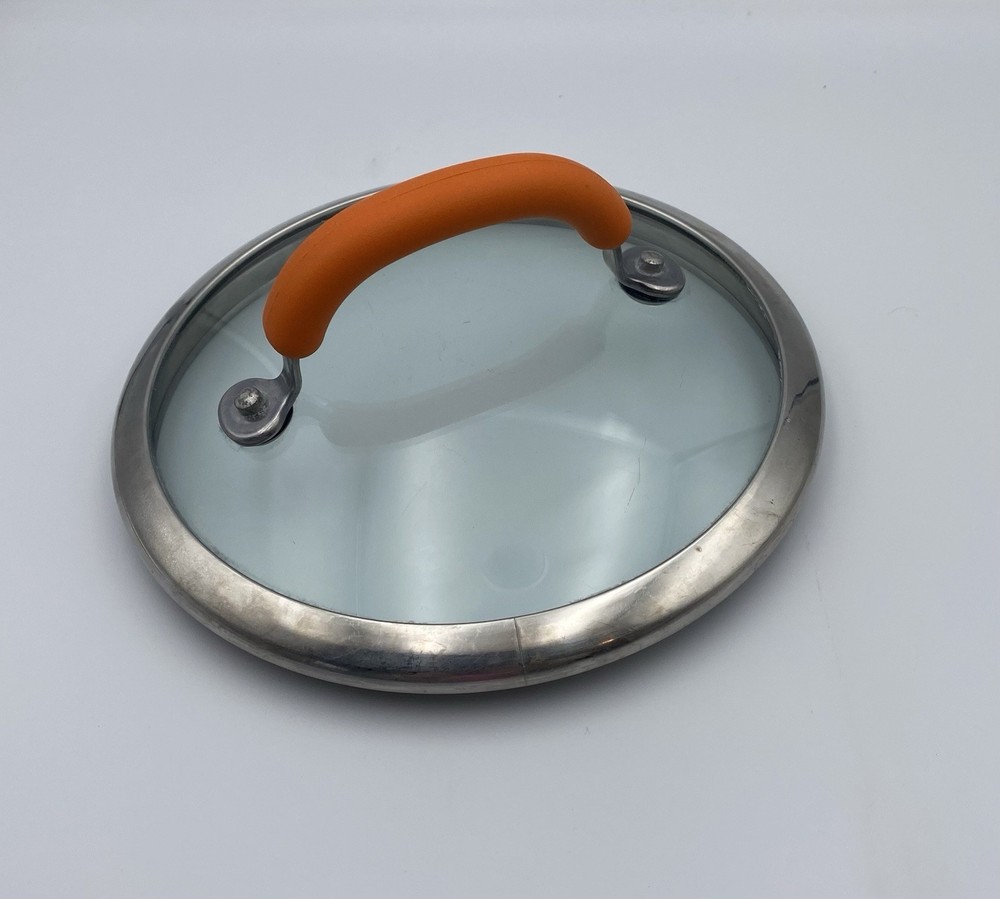 Rachel Ray Cookware Replacement Lid Orange Handle 7"