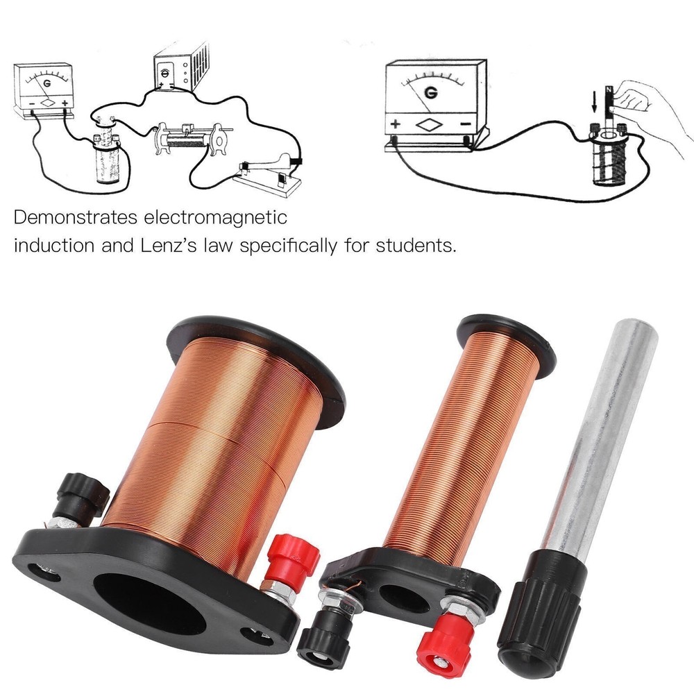 Primary Secondary Coil Electromagnetic Induction Coil Experiment Instrument
