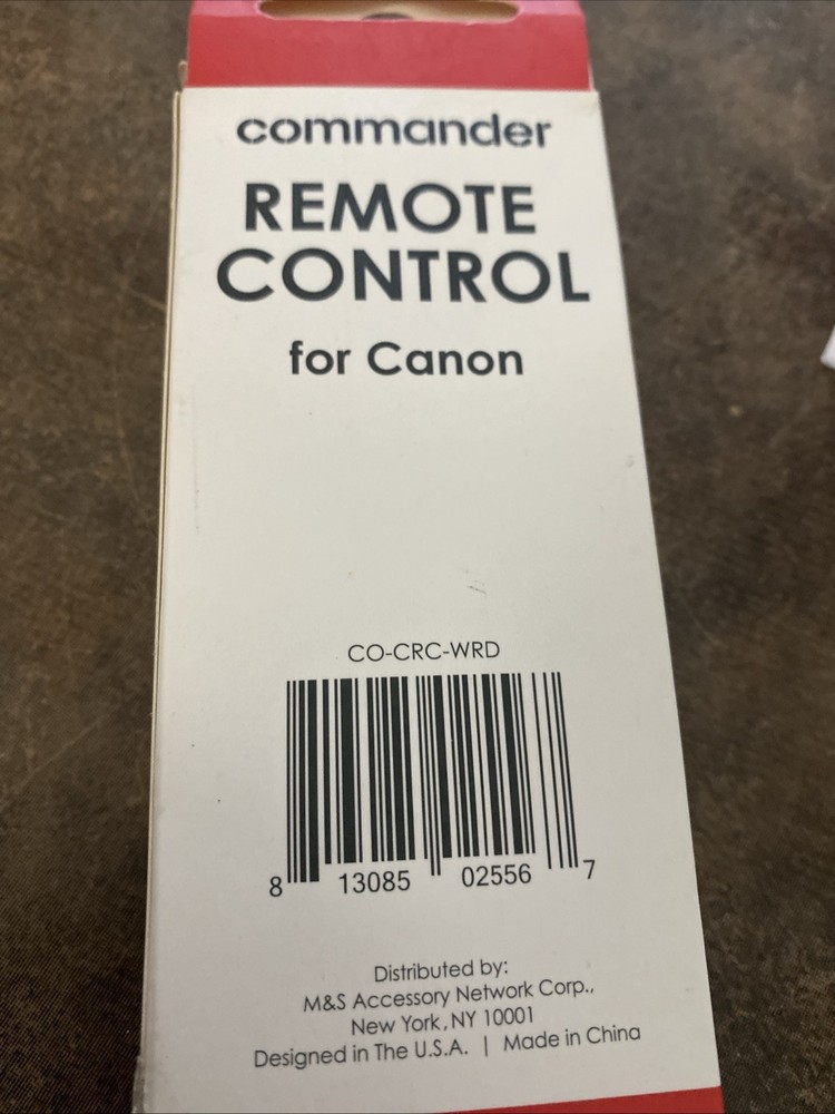 Commander Remote Control for Canon Digital Cameras CO-CRC-WRD
