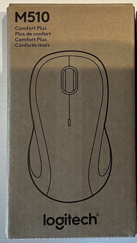 Logitech M510 Comfort Plue Wireless Mouse