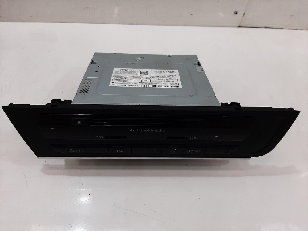 2013 AUDI A7 Mk1 (4G) SAT. NAV. UNIT Satellite Navigation Head Unit