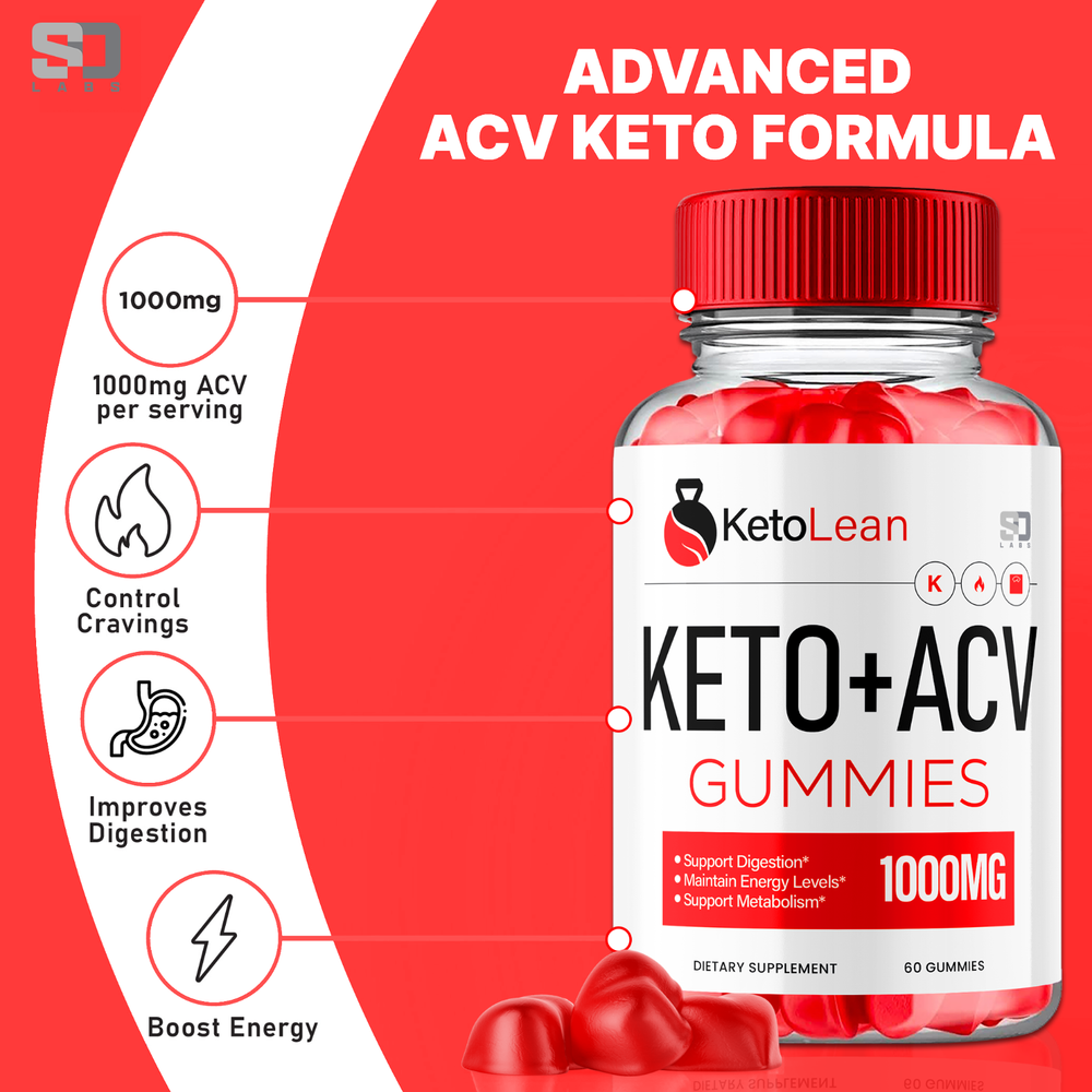 Keto Lean ACV Gummies - KetoLean ACV Maximum Strength for Body Shaping (1 Pack)
