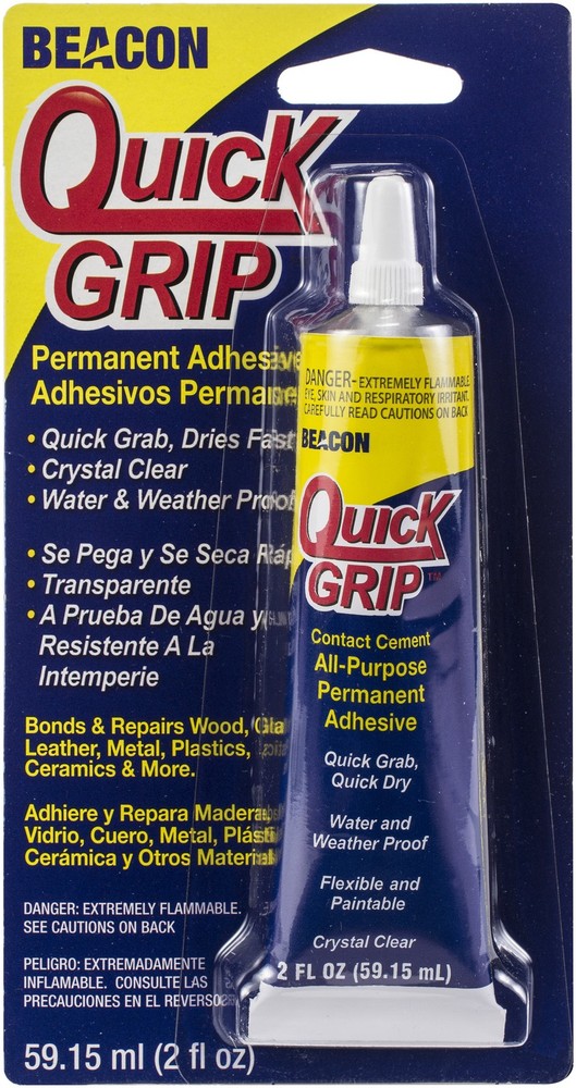 Beacon QG2C Quick Grip All-Purpose Permanent Adhesive-2oz