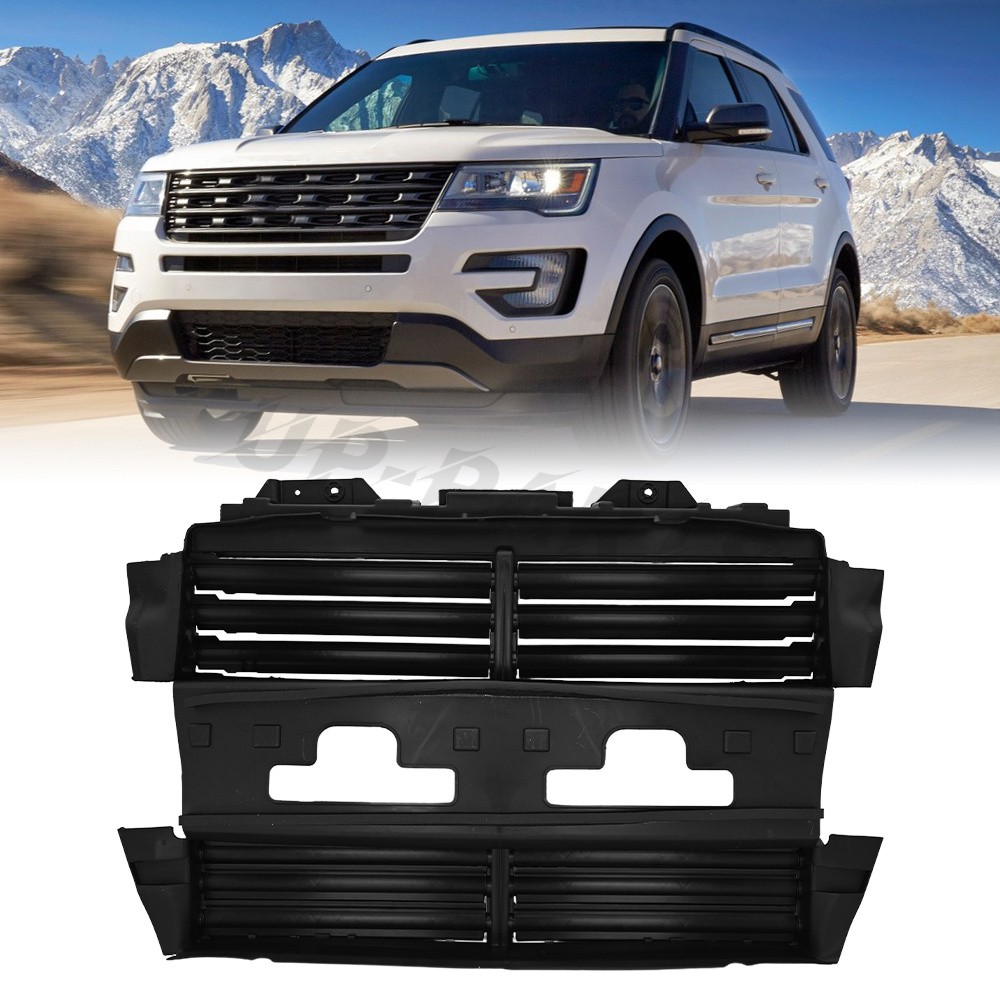 For 2013-2019 Ford Explorer Radiator Active Grille Shutter With Motor Assembly