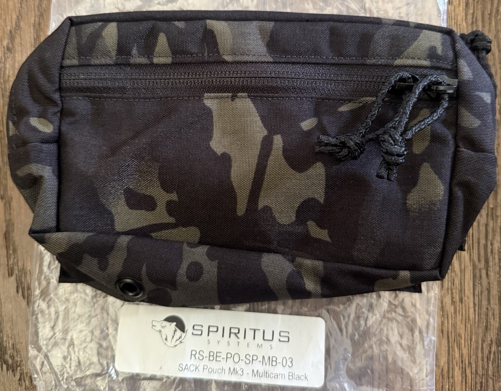 Spiritus Systems SACK Pouch Mk3 Multicam Black