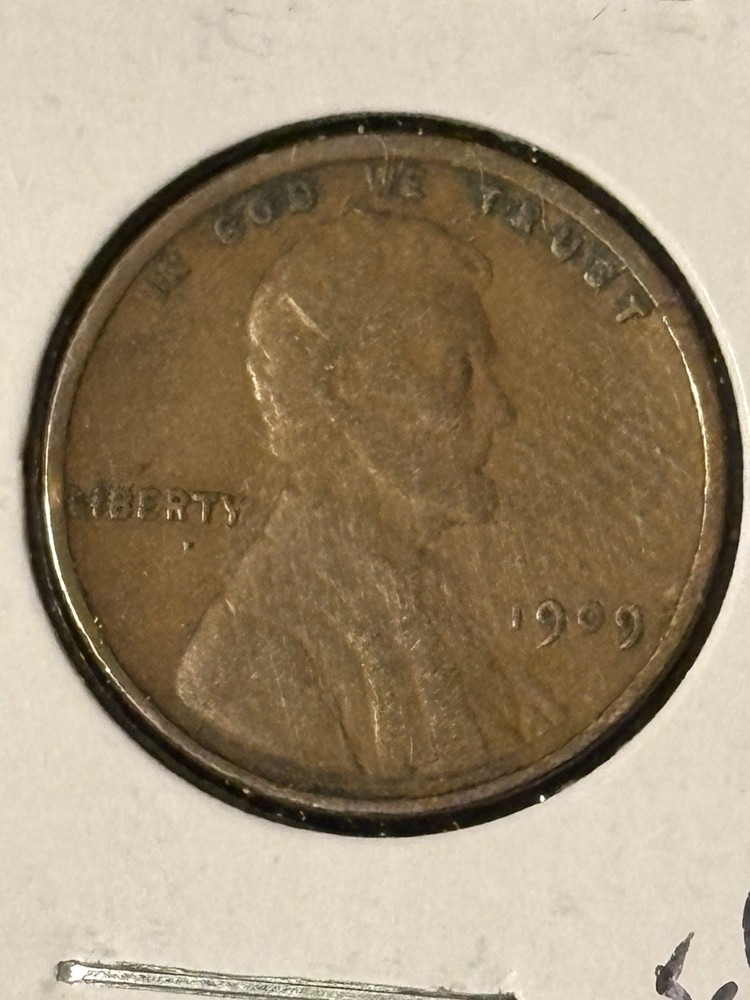 1909 Lincoln Cent  VF/XF