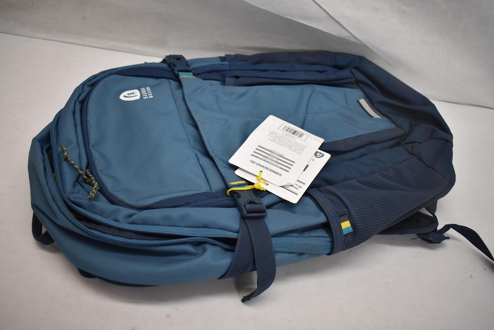 Sierra Designs Blue Hydration Compatible Backpack Daypack Reflective Accent New