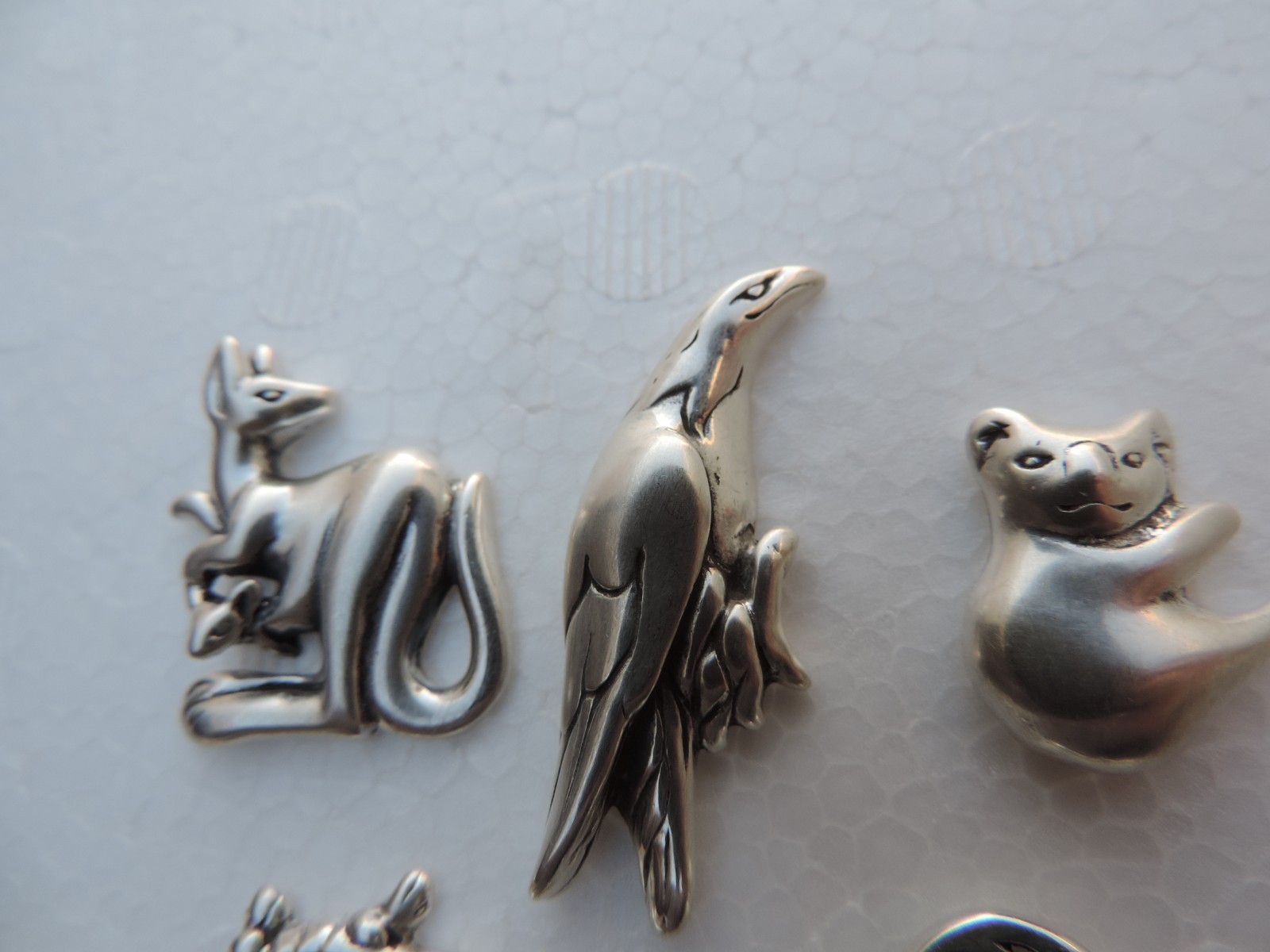 Ilaria Logi 'Southern Cross' Australia Sterling Silver 925 Map Puzzle w Box Rare