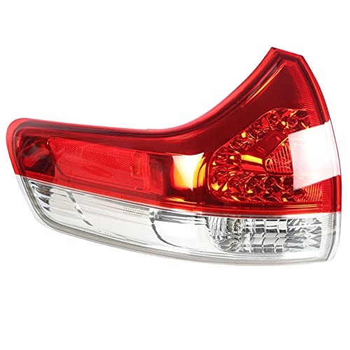 Outer Rear Left Tail Light Assembly Replacement for Sienna Driver Side Outer