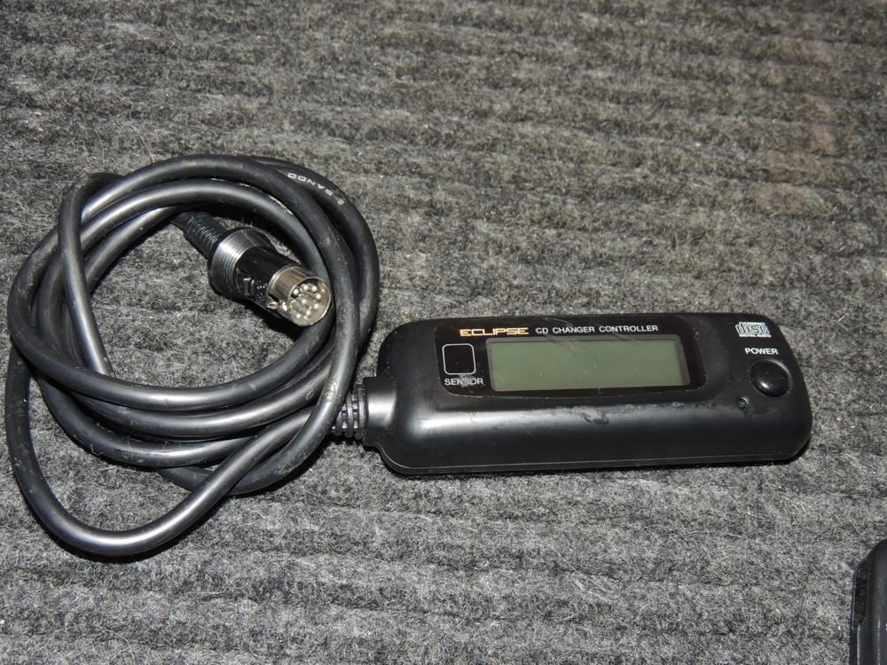 Eclipse 12 CD Disc Changer ESD-430 Remote Controller and Modulator QU-122A