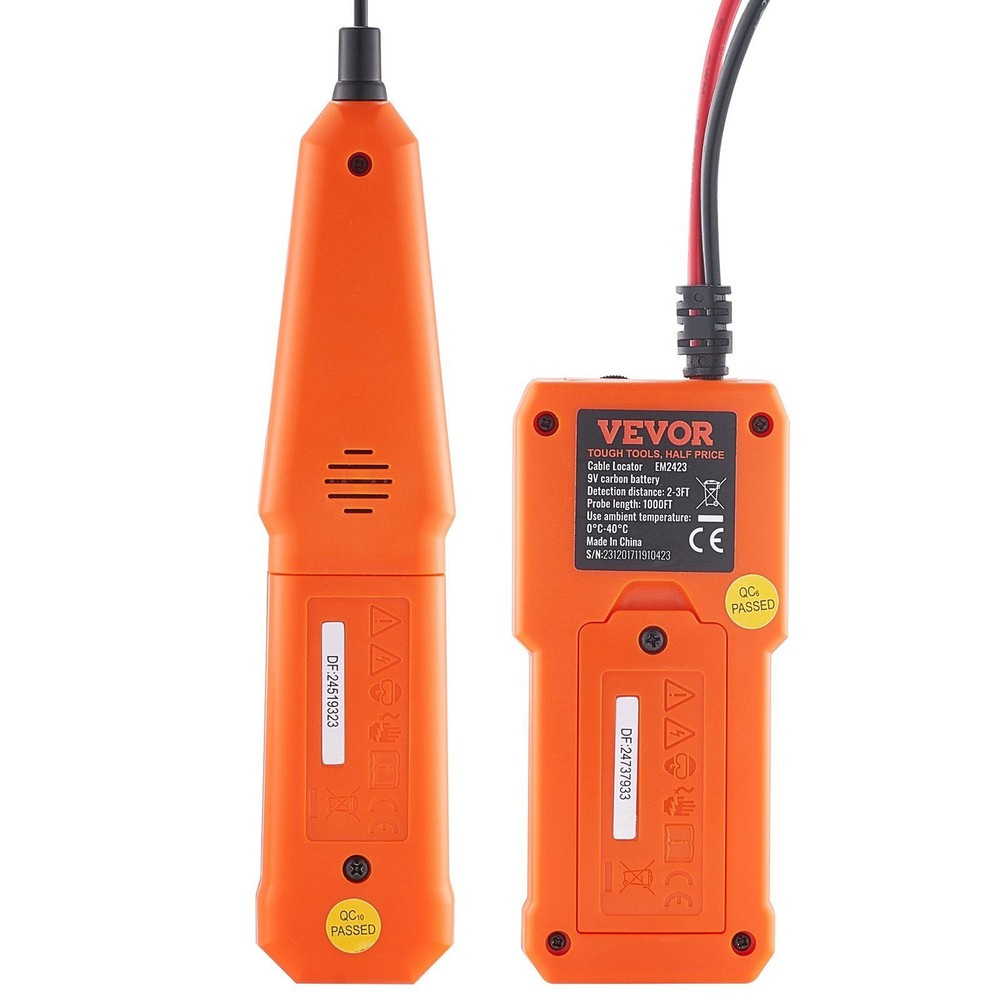3ft Detection 1000ft Range Underground Wire Tester with Accessories