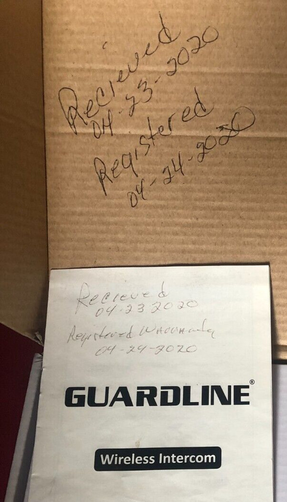 Guardline GL8000 Portable & Expandable Wireless Intercom System