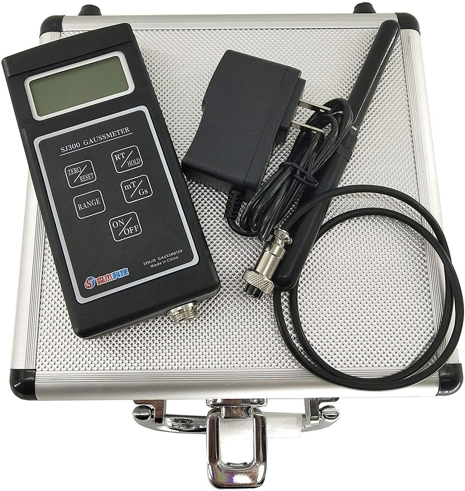 DC Magnet Surface Magnetic field Tester Teslameter Gauss Meter EMF Meter