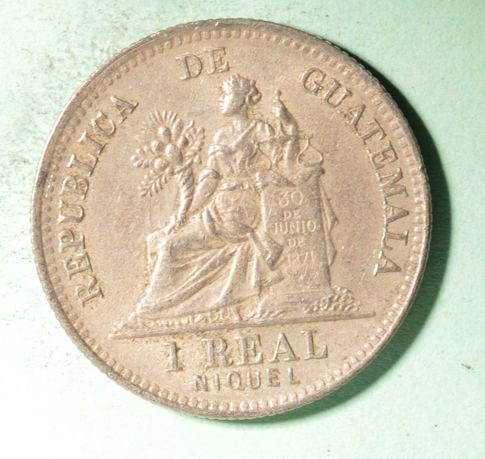 Guatemala 1 Real 1900 - InvD-276