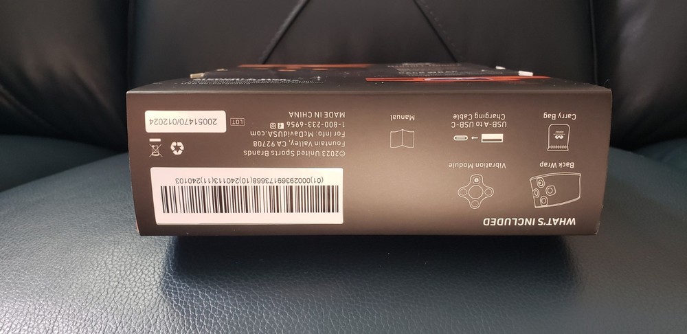 Vibration Back Wrap Therapy