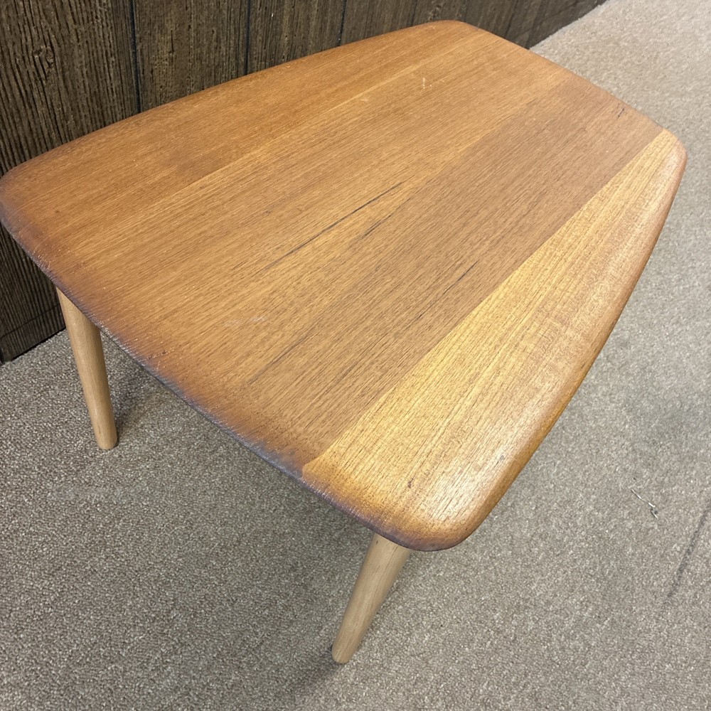 Vintage FF 634552 Danish Teak Side Table Denmark EUC MCM Mid Century