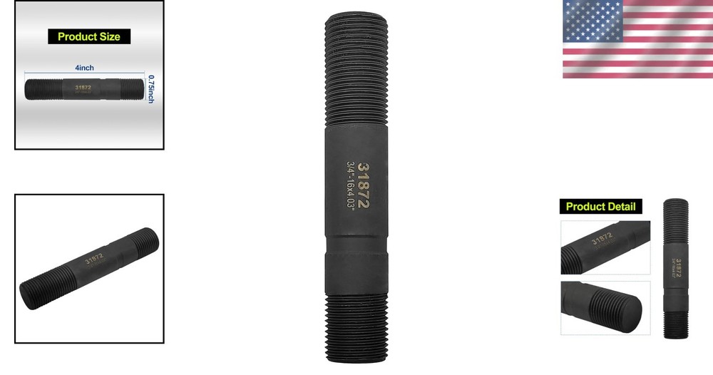 Precision Slug-Splitter Draw Stud - Compatible with Greenlee Hydraulic Tools