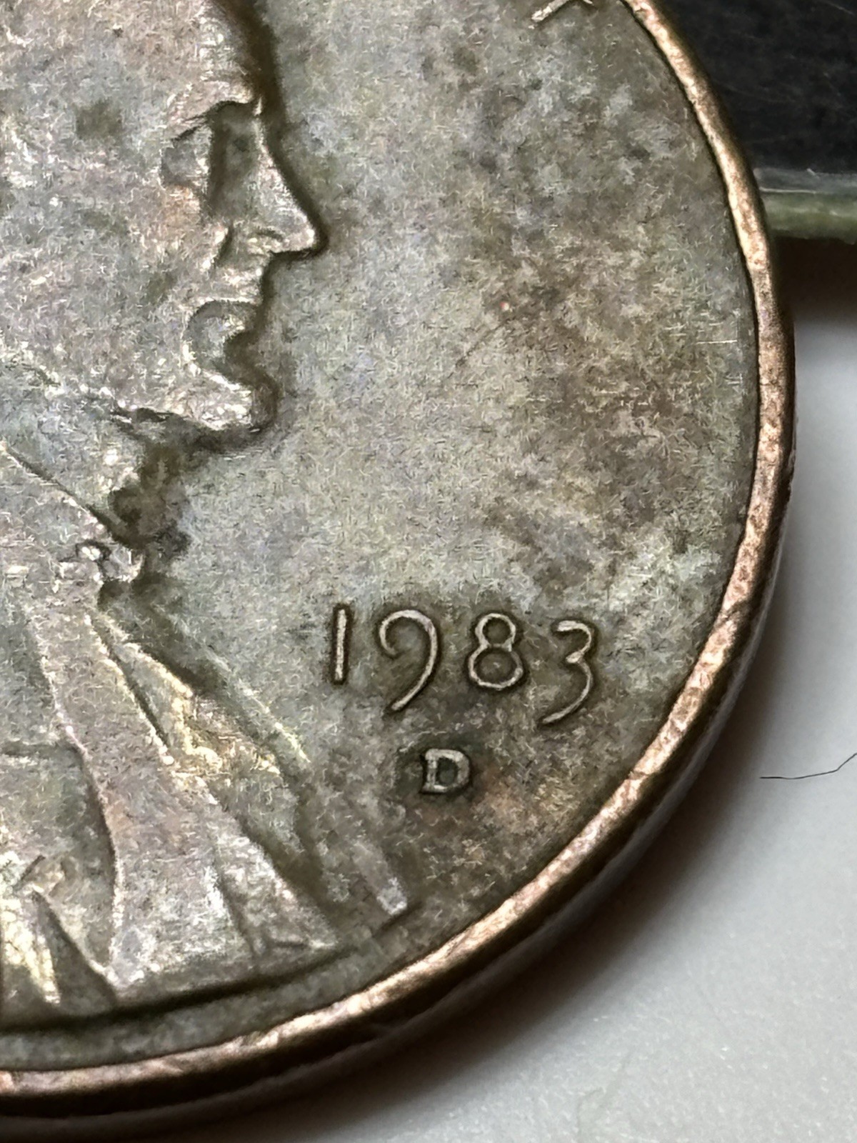 1983 Lincoln Memorial Small Cent BN US One Cent Penny Circulated Denver Mint