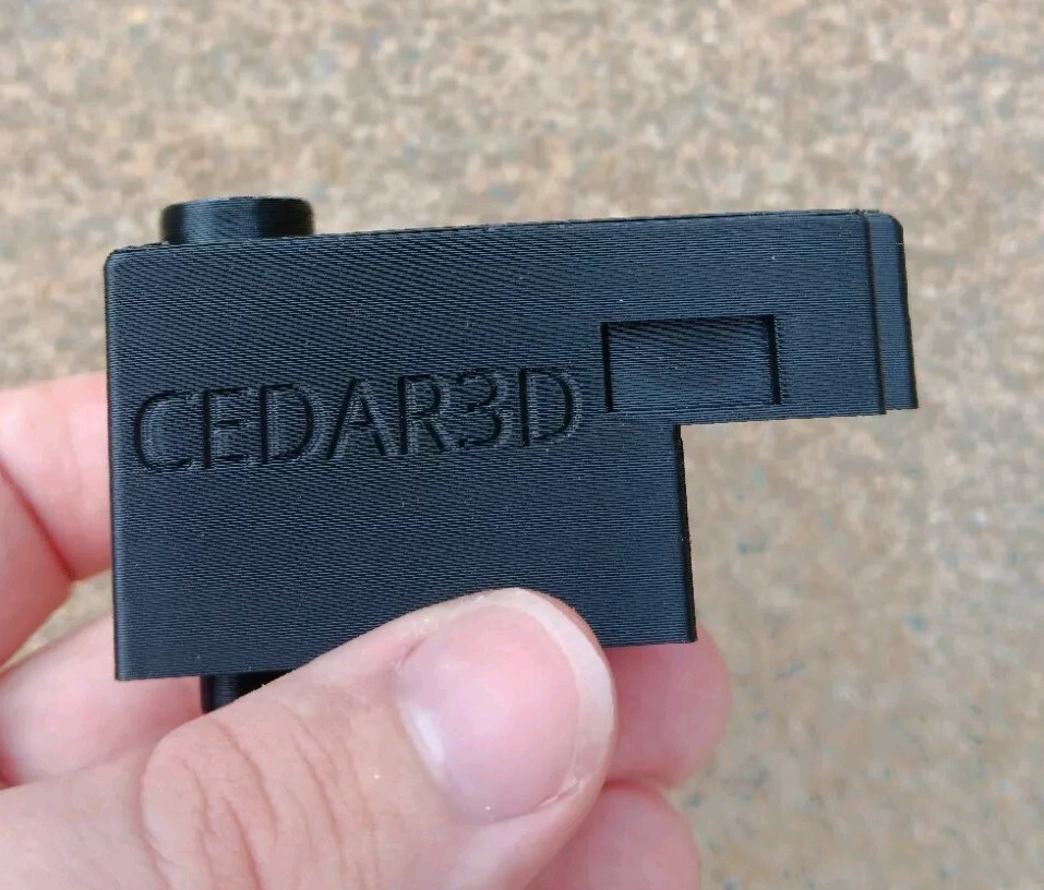 Airsoft Universal Odin M12 Speedloader Adapter Black