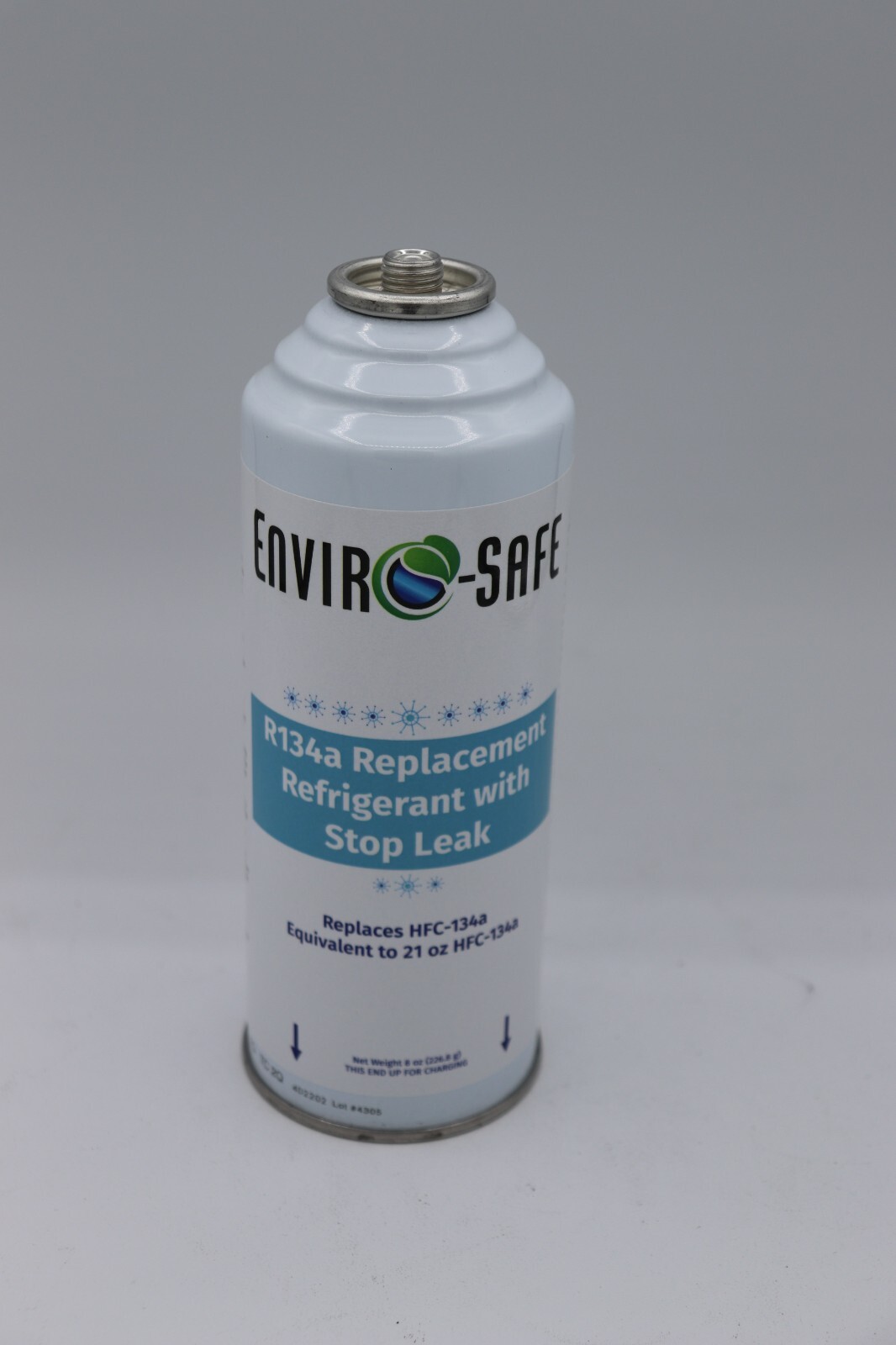 Enviro-Safe Auto R134a Replacement Refrigerant with Stop Leak, 8 cans