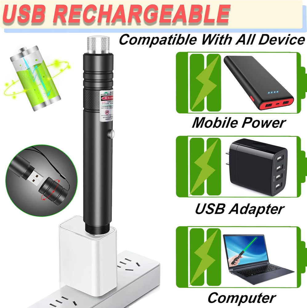 Lazer Pointer, Red Laser Pointer High Power Cat Laser Pointer Toy Red High Power