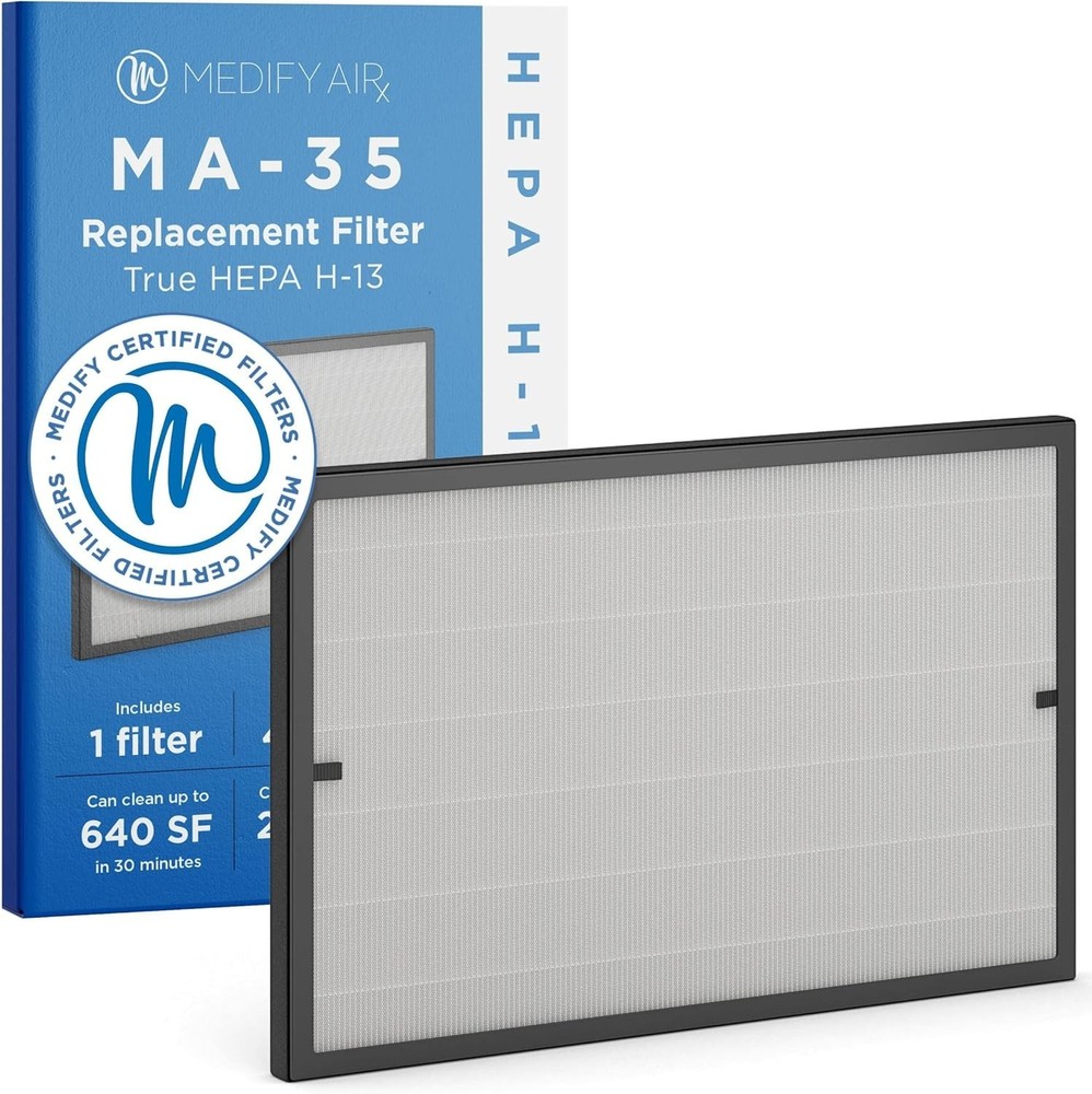 MA-35 Genuine Replacement Filter for White & Silver MA-35 Purifiers | 2-Pack