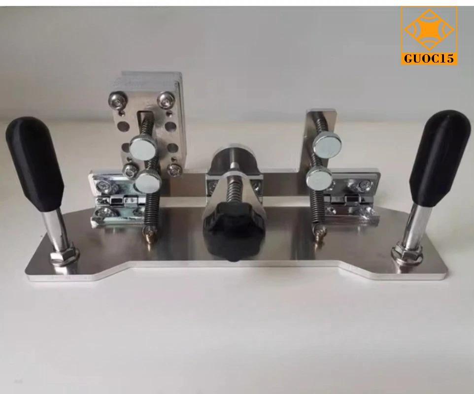 Handheld Surface Grinding Jig with Fixed-Angle Positioning